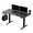 ULTRADESK Hern stl LEVEL V2, 140x68cm, 72-117cm, elektricky nastaviteln vka, bez podloky