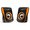 Genius reproduktory SP-Q180, 2.0, 6W, ernooranov, regulace hlasitosti, stoln, 150Hz-20kHz, DOPRO