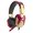 E-blue IRON MAN EHS908, hern sluchtka s mikrofonem, drtoverven, 2x 3.5 mm jack + USB