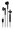 Genius HS-M366, sluchtka s mikrofonem, ern, 360&amp;deg;rotan klip, USB Type-C
