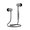 Powerton W2, bezdrtov bluetooth sluchtka, bezdrtoverno-stbrn, sportovn, s magnetickm uchy
