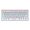 Marvo HECATE 61R, klvesnice US, hern, drtov (USB), bl, mechanick, RGB, erven spnae