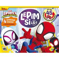 Samolepkov kniha Lepm si znovu a znovu Spidey  3871-7