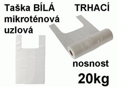 Taška trhací MI 20kg/100, bílá