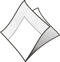 Ubrousky 33x33cm, bl, (20ks/  ) 3vrst, 70700
