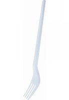 Vidlička pevná průhledná 17,5cm/100ks  73057