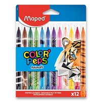 Fixy Maped Color&#039;Peps Animals - 12 barev