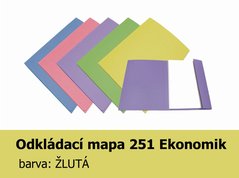 Mapa odkldac 251 Ekonomik HIT, lut, 200g, 1 klopa, 1ks/100, 139.54