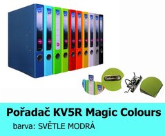 Poada pkov HIT A4, KV5R MAGIC COLOURS, sv. modr, RADO, 5cm, 338.02