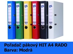 Poada pkov HIT A4, KV5R PP Plus, modr, RADO, 5cm, 356.01