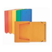Krabice Prešpán HIT, s gumičkou, A4 mix barev, 32,5x25x4cm, 1ks/10 ks v balení 163.11