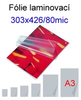 Laminovac flie Standard A3/ 80mic. 100ks 303x426