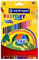 Pastelky CENTROPEN 18ks