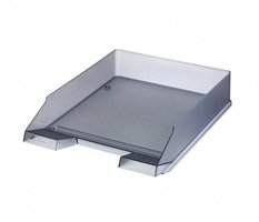 Box kancelářský - plný, šedý transparentní HERLITZ          10074144