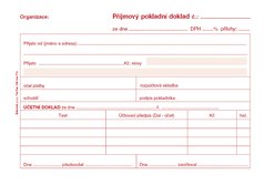 Pjmov pokladn doklad A6 pro podvojn etnictv, ekologick ET030