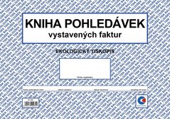 Kniha pohledvek vystavench faktur A4, ekologick ET350