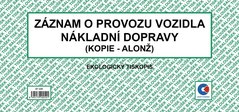 Zznam o provozu nkladn dopravy 2/3 A4 alon, ekologick  ET220