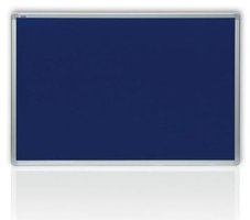 Tabule filcov modr  v hlinkovm rmu 180x120 cm