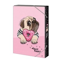 Box na seity Sweet Puggy - s gumou  A4   Argus   1231-0361
