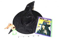 Karneval - Set arodjnice - klobouk, nos, brada, nehty W880236-1042368