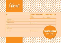 Vdajov doklad A6, samopropisovac, 100 list OP1083