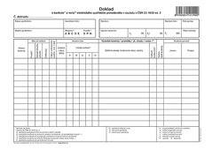 Doklad o kontrole a revizi elektrického spotřebiče OP1219