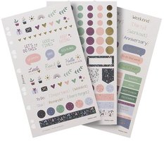 Samolepky FILOFAX Garden - náplň Multi A5/osobní 132741