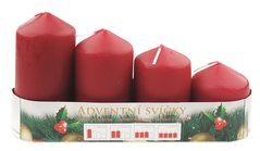 Svky adventn - vlec bord postupka 60, 75, 90, 105 x 50 mm, 4 ks  14360