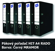 Poada pkov HIT A4, KV8R Classic, ern mramor, RADO, 7,5cm, 257.00