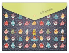 Obal plastov A4 s drukem &#039;Cute Monsters&#039; - 1650-0290