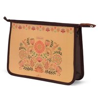 Plastov oblka A4+ se zipem Floral scape  1662-0389