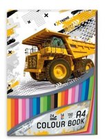 Barevn papr A4, 24 list-14barev, 150g/m2      1703-0333