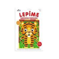 Kreativn tvoen-lepme obrzek Tygr 1913-0007