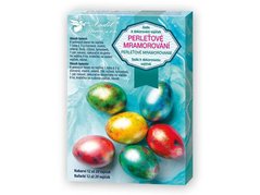 Sada 7700 k dekorování vajíček - perleťový mramor         2221194