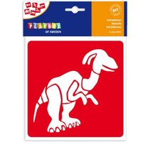 ablony 6 ks- dinosaui / zvata145x145 mm  2470640
