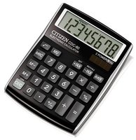 Kalkulačka CITIZEN CDC-80BKWB black, osmimístná, automatické vypnutí