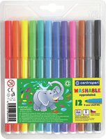 Popisovae CENTROPEN Vyprateln 7790/12ks/TP obal, sada fix, 1mm