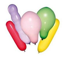 Balónky HERLITZ -  Tvary 100ks, mix barev