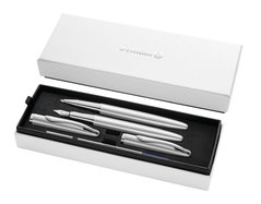 Pero plnicí a roller Pelikan Jazz Noble - stříbrné v boxu        00826938