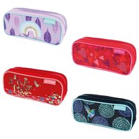 Pouzdro HERLITZ - dvojit, mix holky   50038466