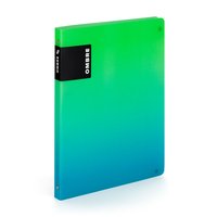Poada 4kroukov A4 PP OMBRE zelen 6-94225