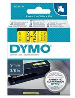 Pska DYMO D1 9mmx7m ern tisk/lut podklad S0720730