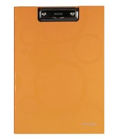 Dvojdeska s klipem A4/PVC NEO COLORI oranžová 7-302