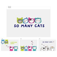 Desky A5 zip, M&amp;G So Many Cats - mix     70190
