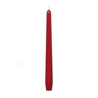 Svíčka kónická průměr 23mm x 245mm červená  31101
