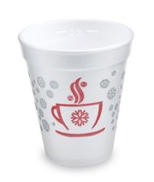 Kelímek  225ml termo-Zimní období 25ks  75521 nedostupné