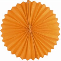Lampion kulatý, oranžový 25 cm  9012-02