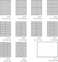 Etikety Canon Gloss  1/A3/100/185g CPS lesk  LAB 151