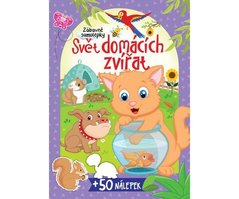 Kniha samolepek 50+ Svt domcch zvat   W046981