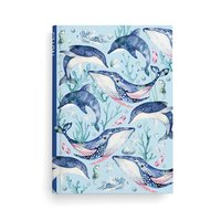 Notes linkovaný - A5 - lamino - Velryba